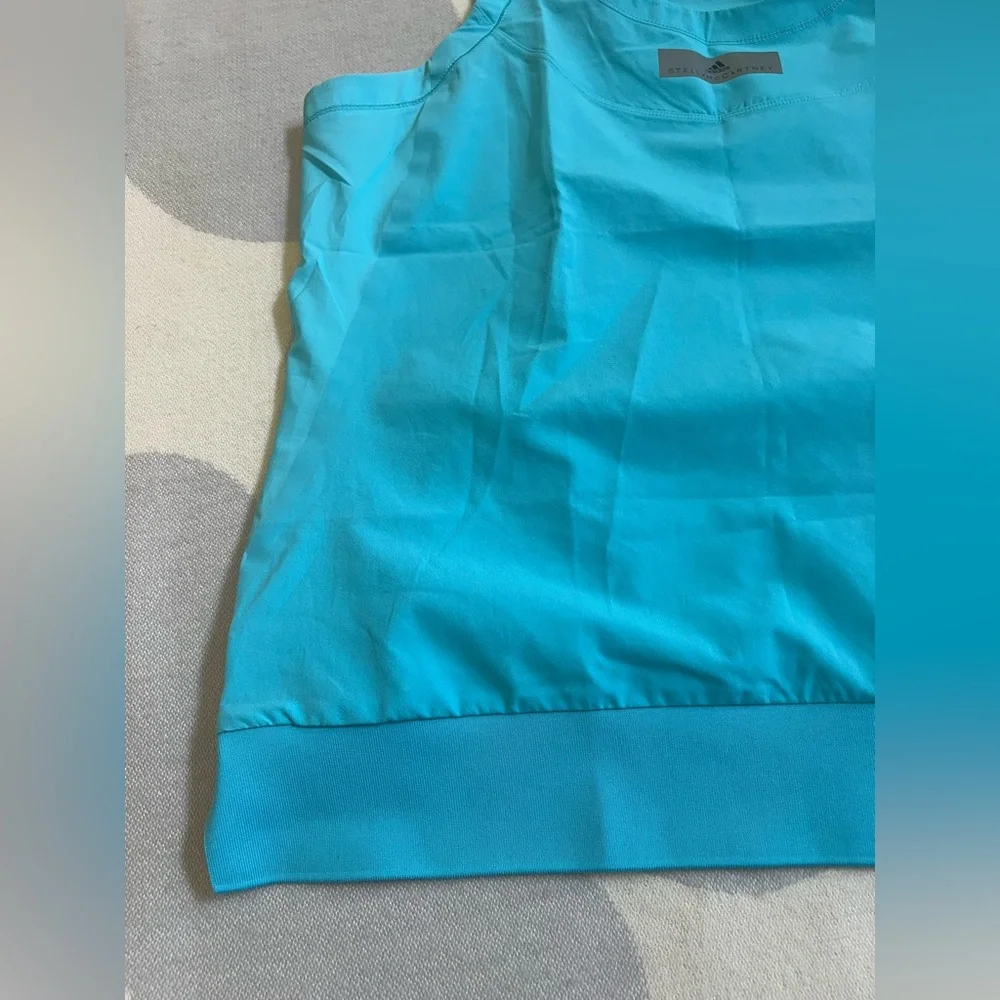 Adidas by Stella McCartney Top Light Blue Size M - Picture 4 of 14